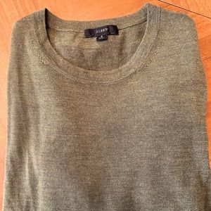J.Crew Women’s Merino Wool Green Sweater